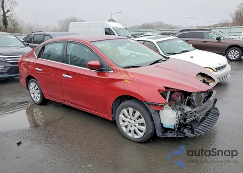 2017 Nissan Sentra Sv из США, поврежденный, VIN 3N1AB7AP7HL665370